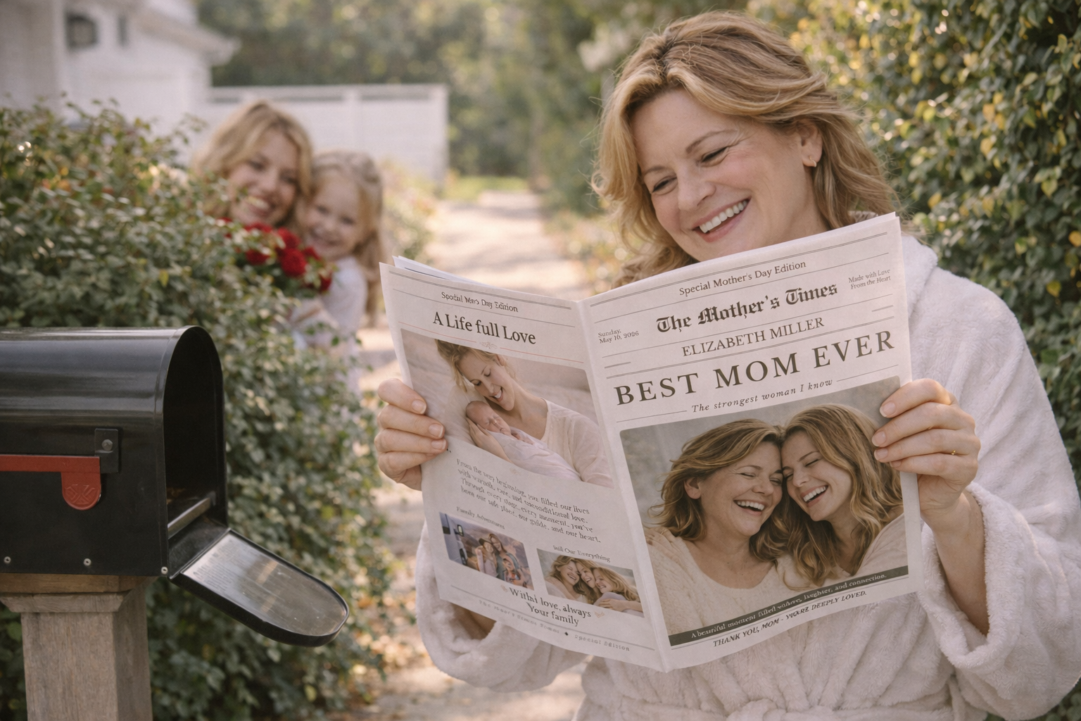 Emadepäeva ajaleht postkastis Emadepäeva ajaleht postkastis